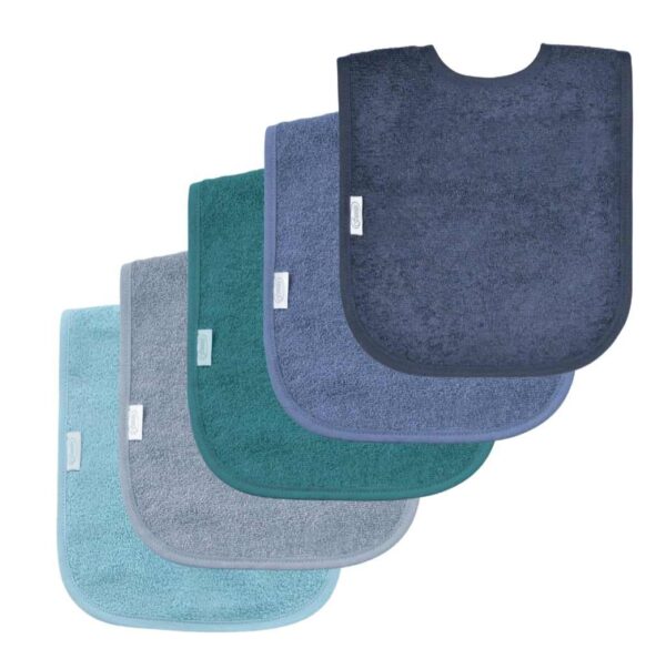 Slab Uni line Aardetinten blauw